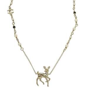 CHANEL Gold Necklace